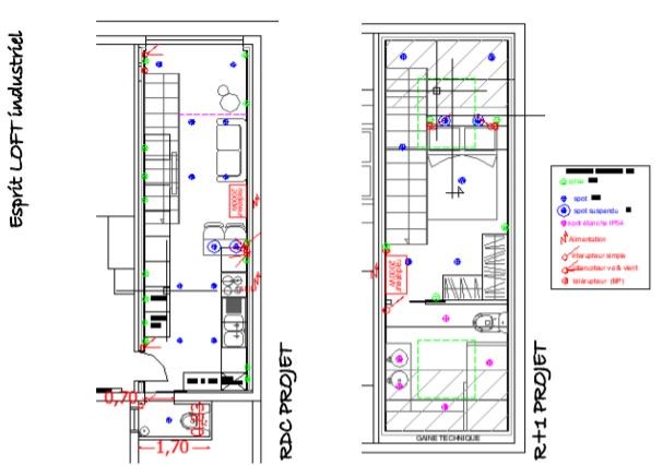 Plans AMENAGEMENT GARAGE